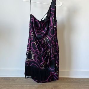 Trina Turk one shoulder dress, size 4